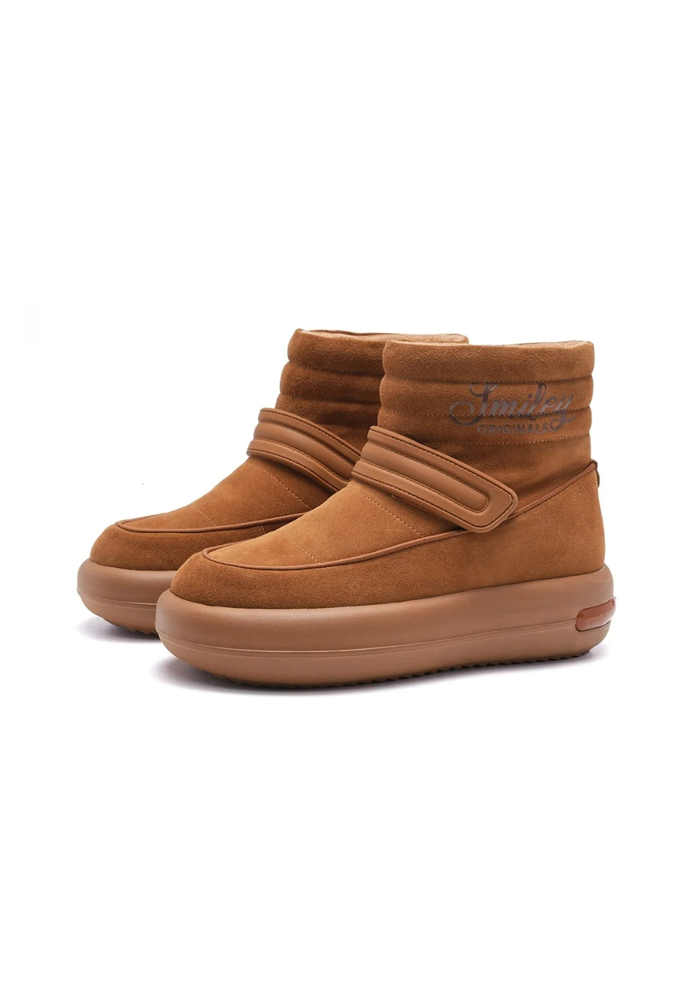 SMILEY丨Unisex Split Leather Snow Boots - PSYLOS 1, SMILEY丨Unisex Split Leather Snow Boots, Boots, SMILEY•JAPAN, PSYLOS 1